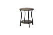 Miniature Henri black metal side table 2