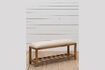 Miniature Hermine light wood bench 1