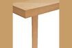 Miniature Herringbone dining table in light wood 2