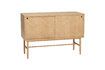 Miniature Herringbone light oak veneer sideboard 1