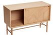 Miniature Herringbone light oak veneer sideboard 5