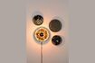 Miniature Hexagon wall lamp in multicolored iron 1