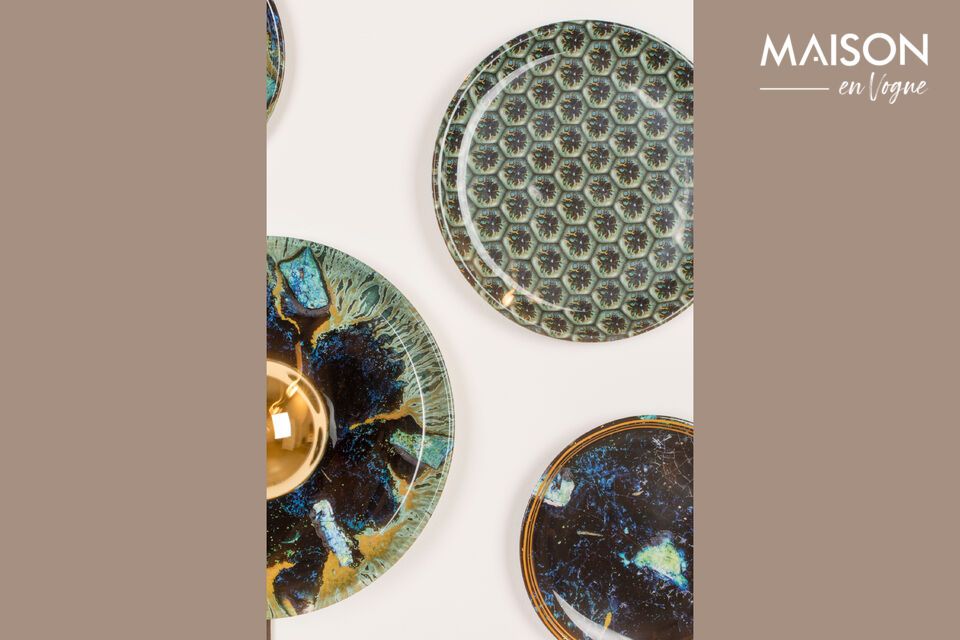 Transform your wall with artistic sparkle from Hexagon