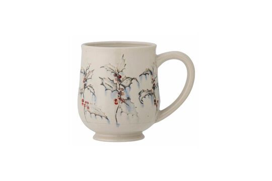 Hollie White Stoneware Mug Clipped