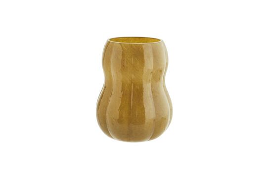 Honey glass vase G20 Veney Clipped