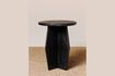 Miniature Hulk black wooden dining table 1