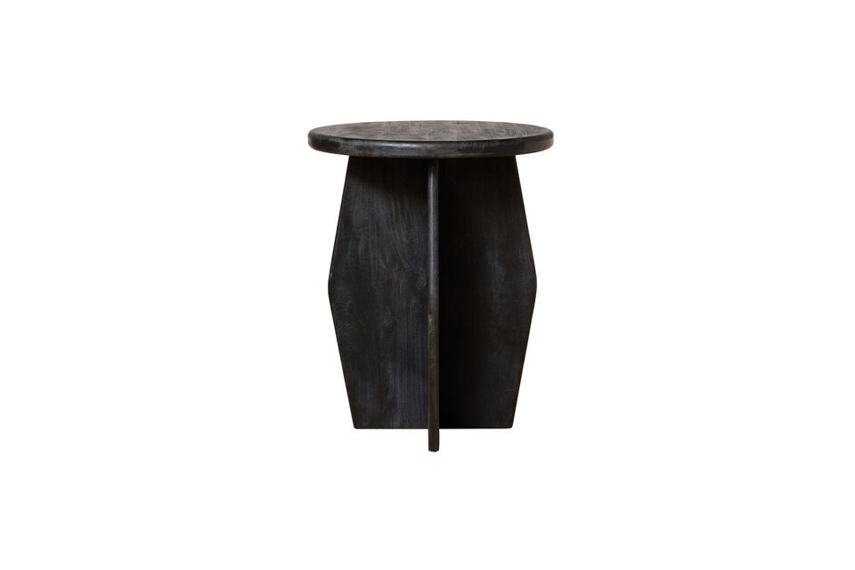 Mango wood, renowned for its durability and strength, makes this table both solid and durable