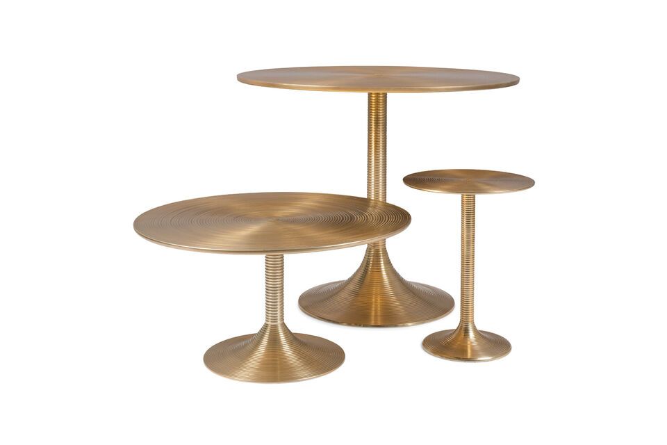 This table isn\'t just a place to share meals; it\'s a statement of elegance with its art-deco