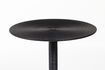 Miniature Hypnotising black aluminum side table 3