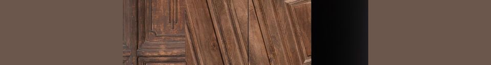 Material Details Illusion dark wood cabinet