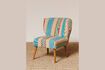 Miniature Indiana multicolored wooden armchair 1