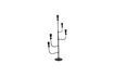 Miniature Ira black metal candlestick 1