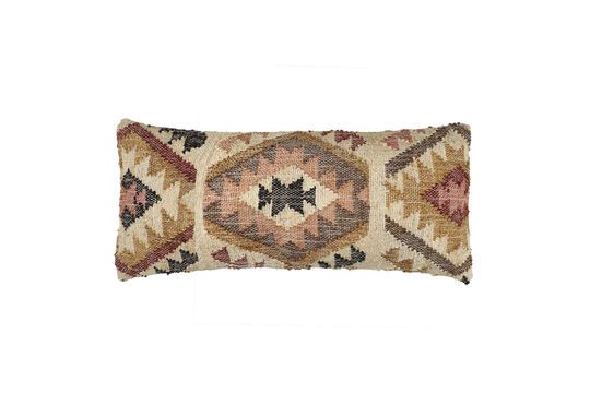 Isis multicolored cotton cushion Clipped