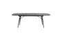 Miniature Italo 8-seater black wooden extendable table Clipped