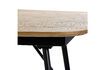 Miniature Italo 8-seater extendable table in natural wood 6