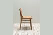 Miniature Itura beige leather chair 2