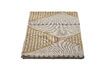 Miniature Jaipu white and yellow cotton throw 1