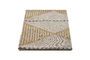 Miniature Jaipu white and yellow cotton throw Clipped