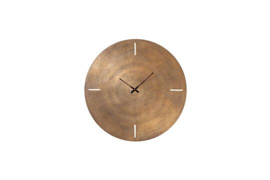 James copper metal wall clock Clipped