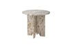 Miniature Jasmia brown marble side table 1