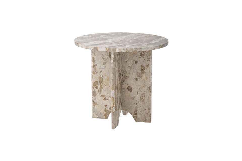 Jasmia brown marble side table Bloomingville