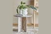 Miniature Jasmia brown marble side table 4