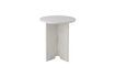 Miniature Jasmia white marble side table 1