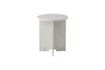 Miniature Jasmia white marble side table 6