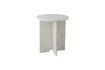 Miniature Jasmia white marble side table 7