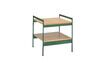 Miniature Jaunty green metal side table 1