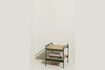 Miniature Jaunty green metal side table 3