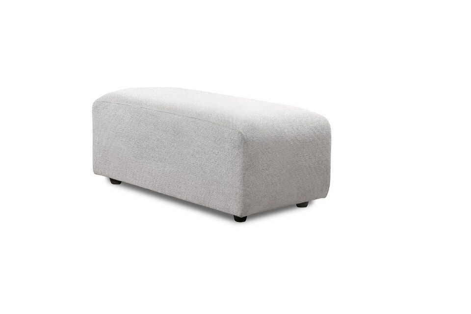 Jax ottoman in light grey Jax 