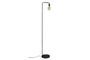 Miniature Jay black metal floor lamp Clipped