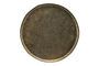 Miniature Jhansi dark brown aluminum tray Clipped