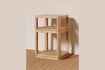 Miniature Jill light wood bedside table 3