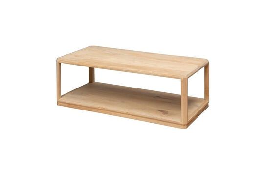 Jill light wood coffee table Clipped