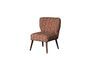 Miniature Joshua dark wood armchair Clipped