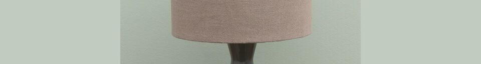 Material Details Joya green metal table lamp