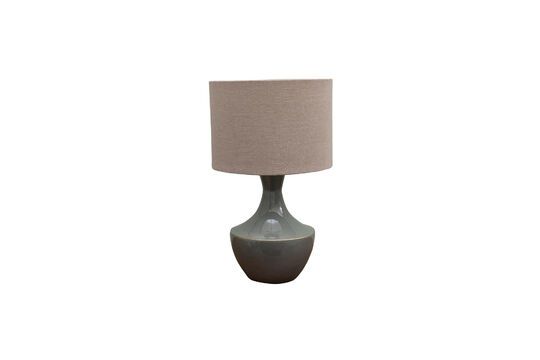 Joya green metal table lamp Clipped