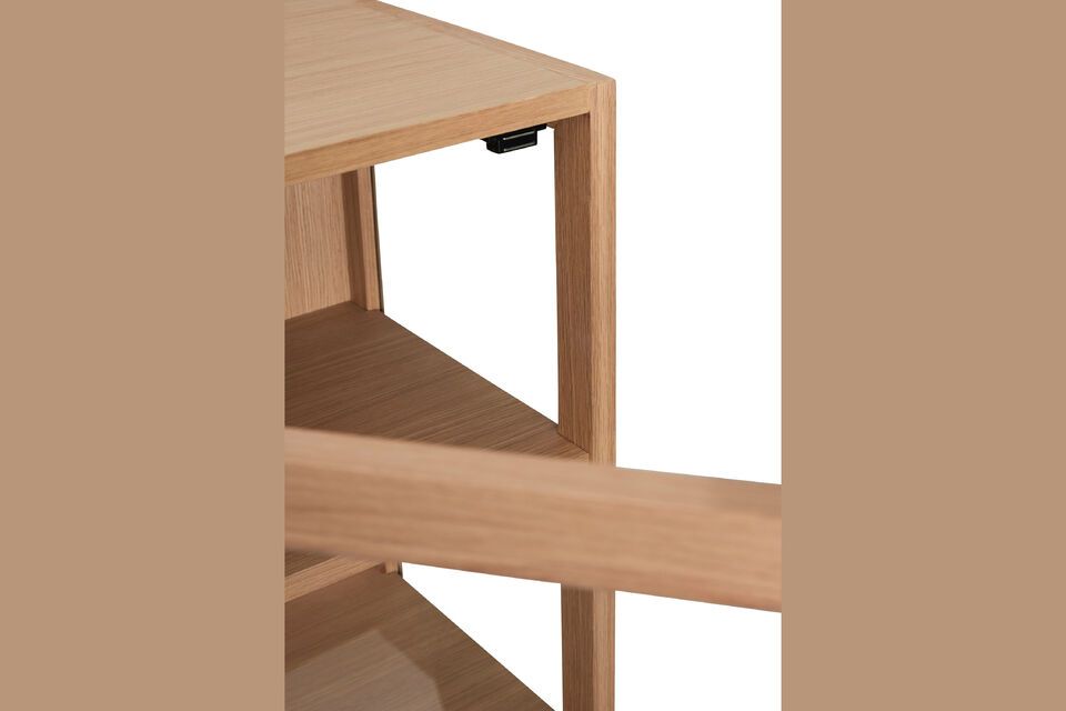 Kaiser light oak veneer shelf - 5