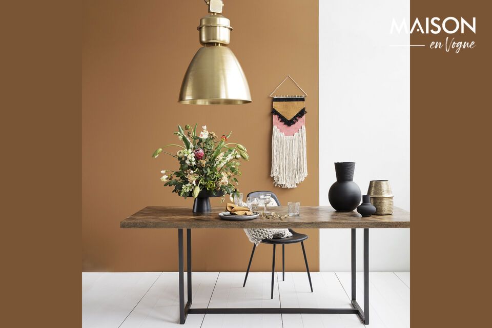 Discover the natural, long-lasting elegance of our mango table.