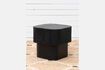 Miniature Kaoru black wooden side table 1