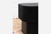 Miniature Kaoru black wooden side table 4