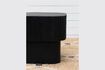 Miniature Kaoru black wooden side table 5