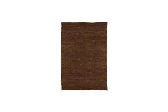 Kathu large rust jute rug Clipped