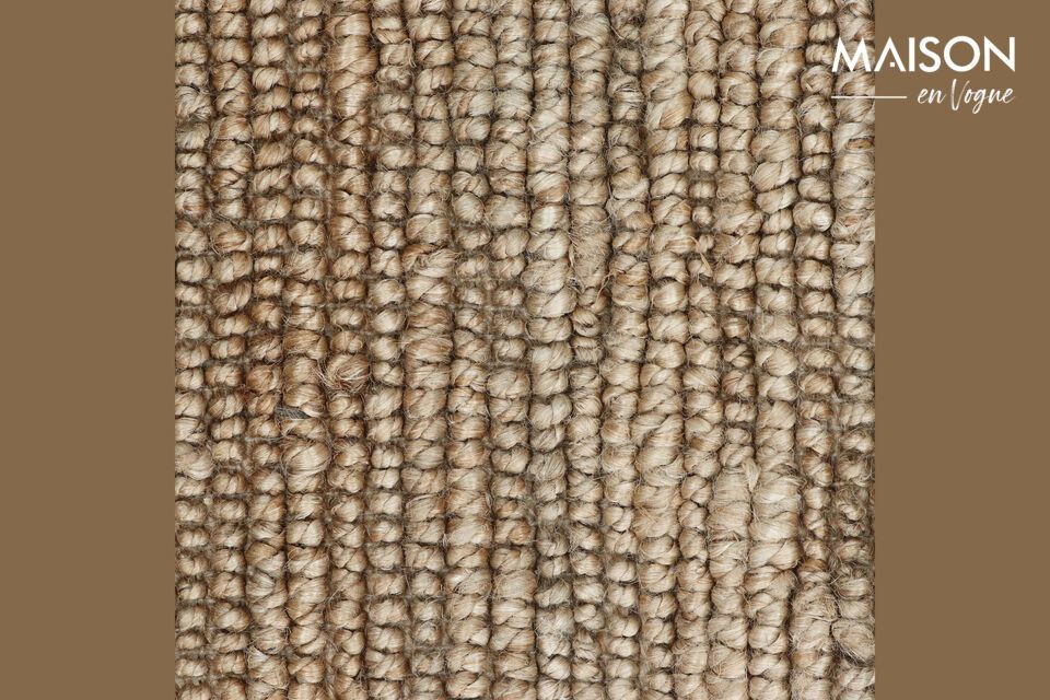 Discover the natural elegance and durability of the Kathu light jute rug