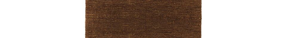 Material Details Kathu rust jute carpet