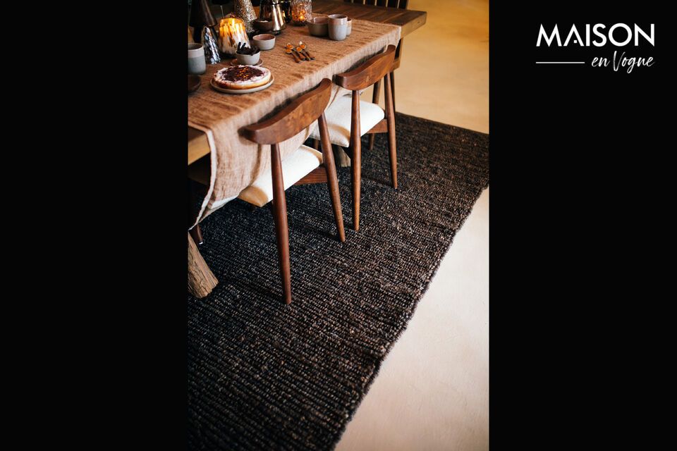 Each rug is hand-knotted, guaranteeing a unique, high-quality product