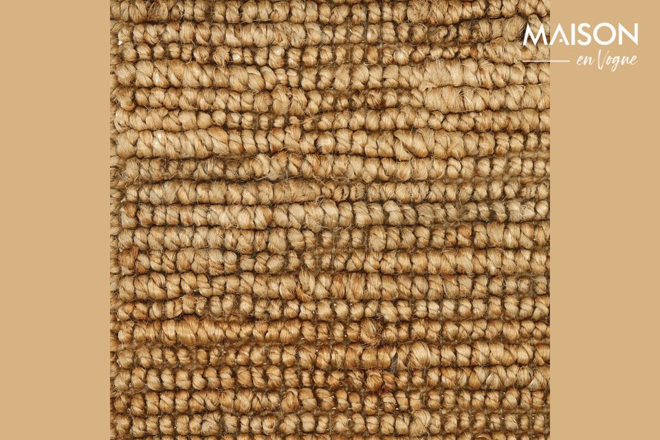 Add a natural, long-lasting touch with the Kathu jute rug.