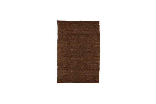 Kathu small rust jute rug Clipped